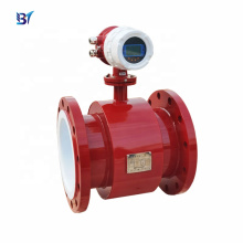 Pulse output electrical water flow meter electromagnetic transmitter acid flowmeter